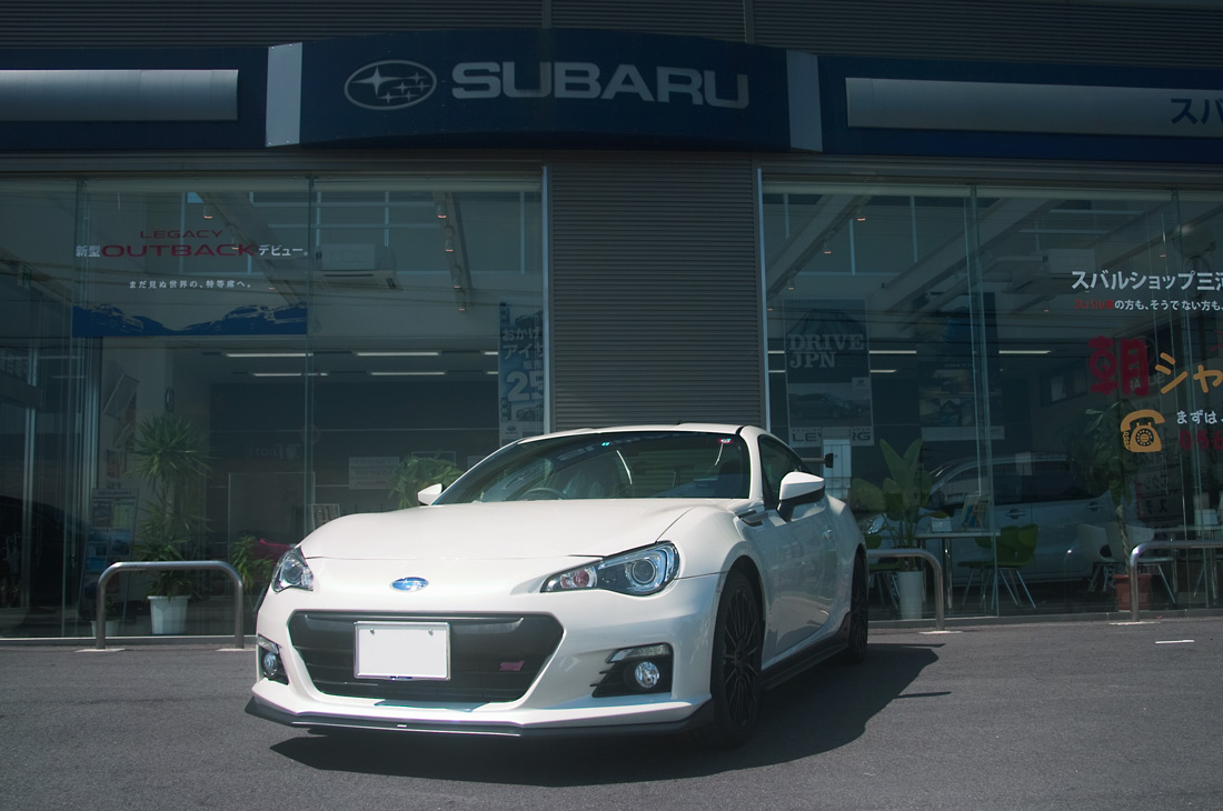 BRZ tS中古車入庫