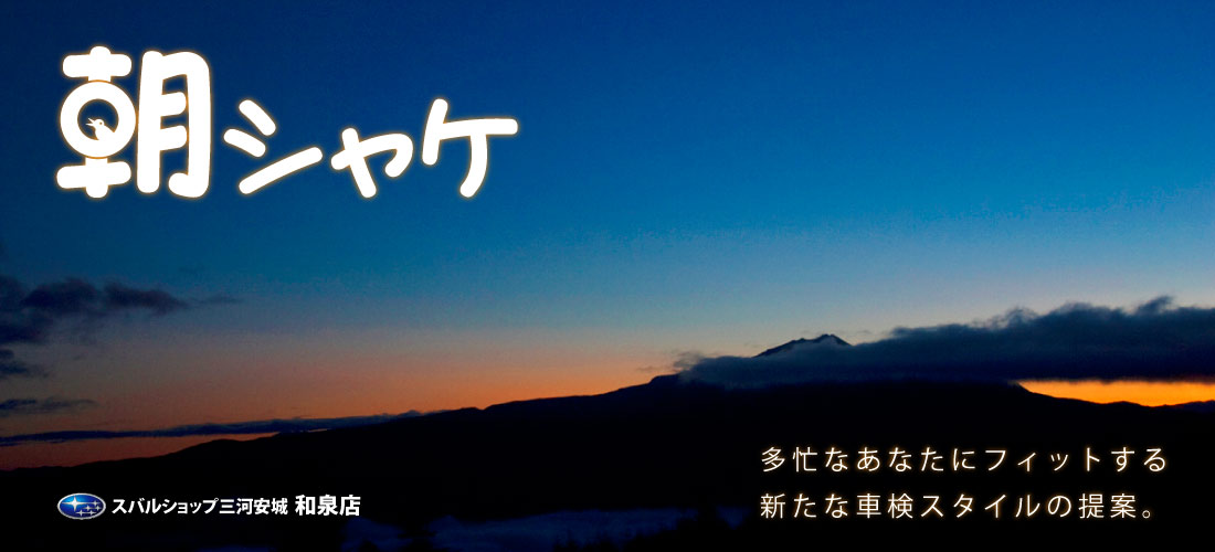 朝シャケはじまる